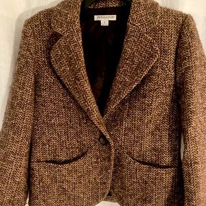 Size 6 vintage style Pendleton tweed wool jacket